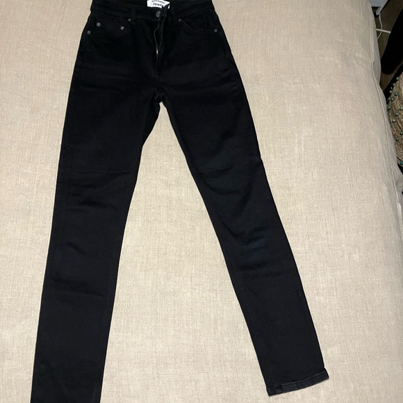 Reformation Women's Black Skinny Jeans - Picture 1 of 6